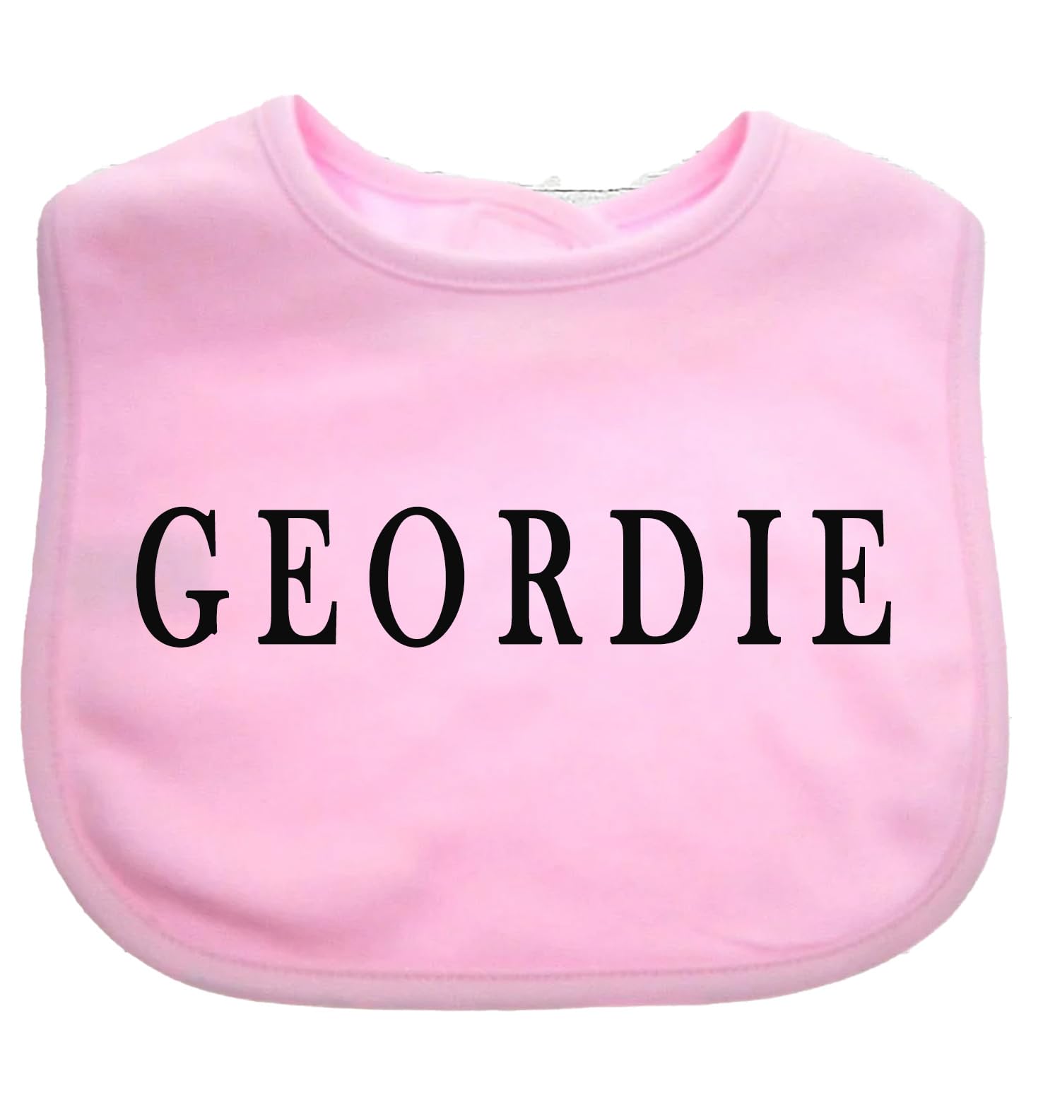 GEORDIE Baby Bib Funny Geordie Boys Girls Baby Bodysuit choice of colours