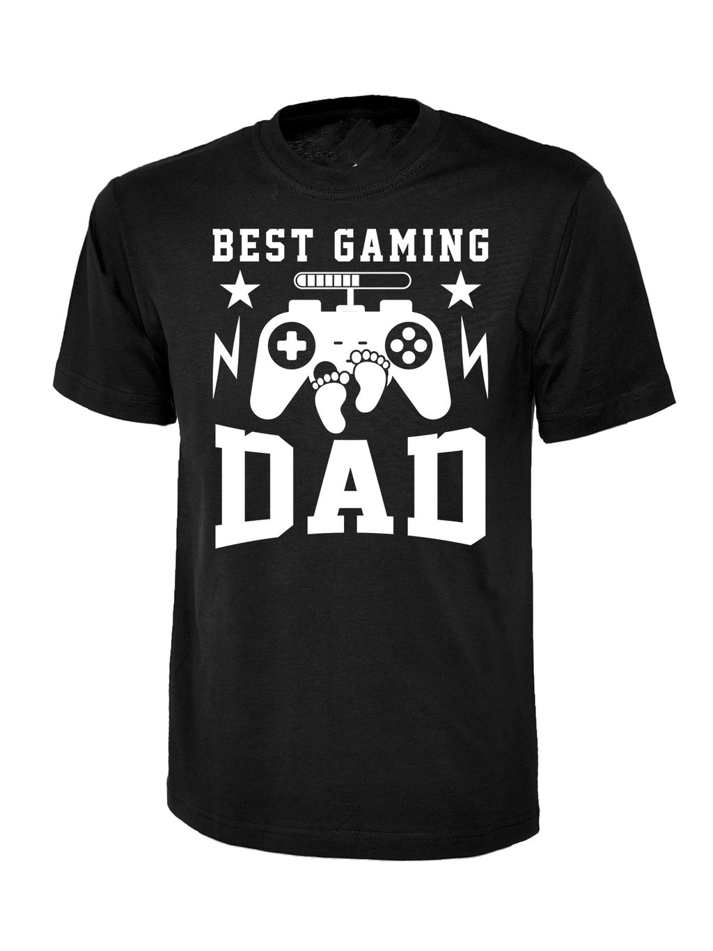 BEST GAMING DAD T-SHIRT  Graphic T-Shirt Design Choice Of Colours Gift for Dad