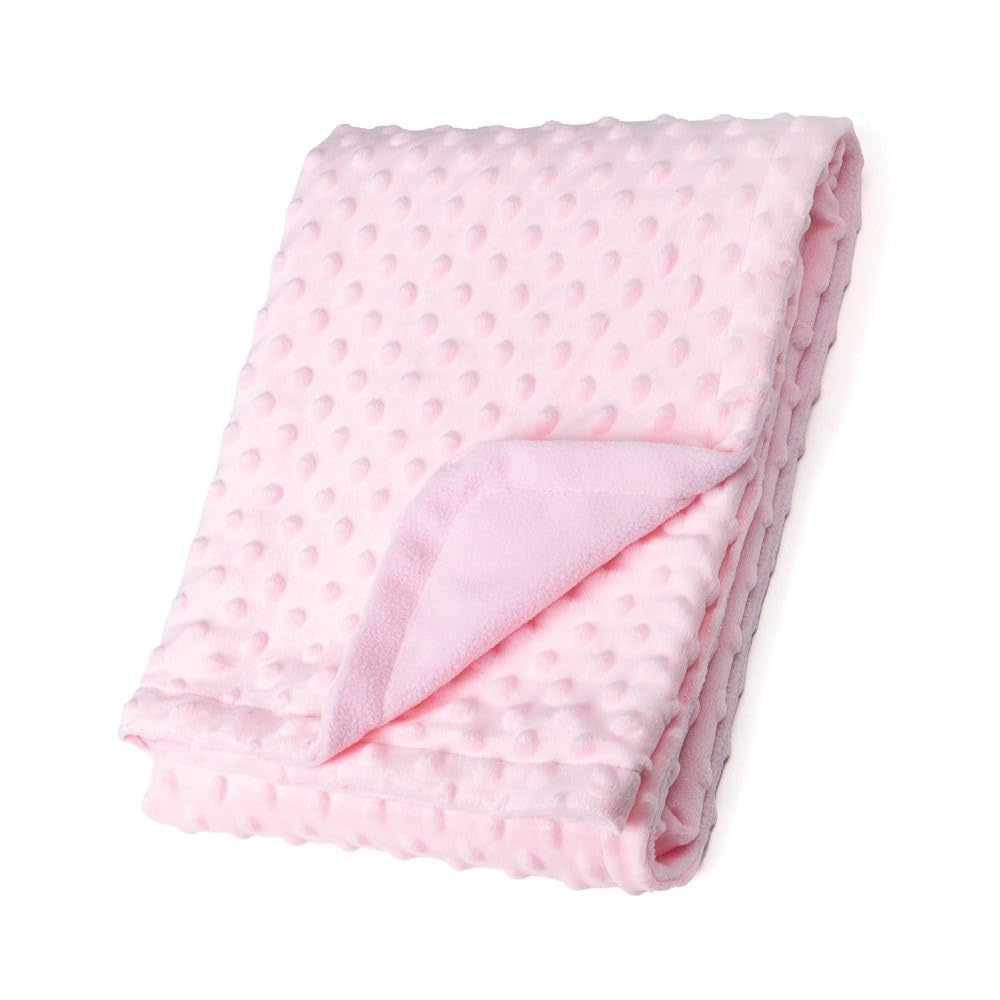 Bubble Mink Wrap, Pink, Baby Blanket
