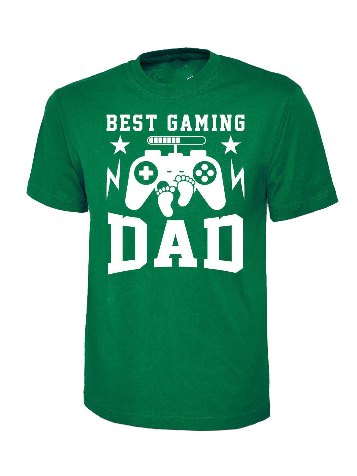 BEST GAMING DAD T-SHIRT  Graphic T-Shirt Design Choice Of Colours Gift for Dad