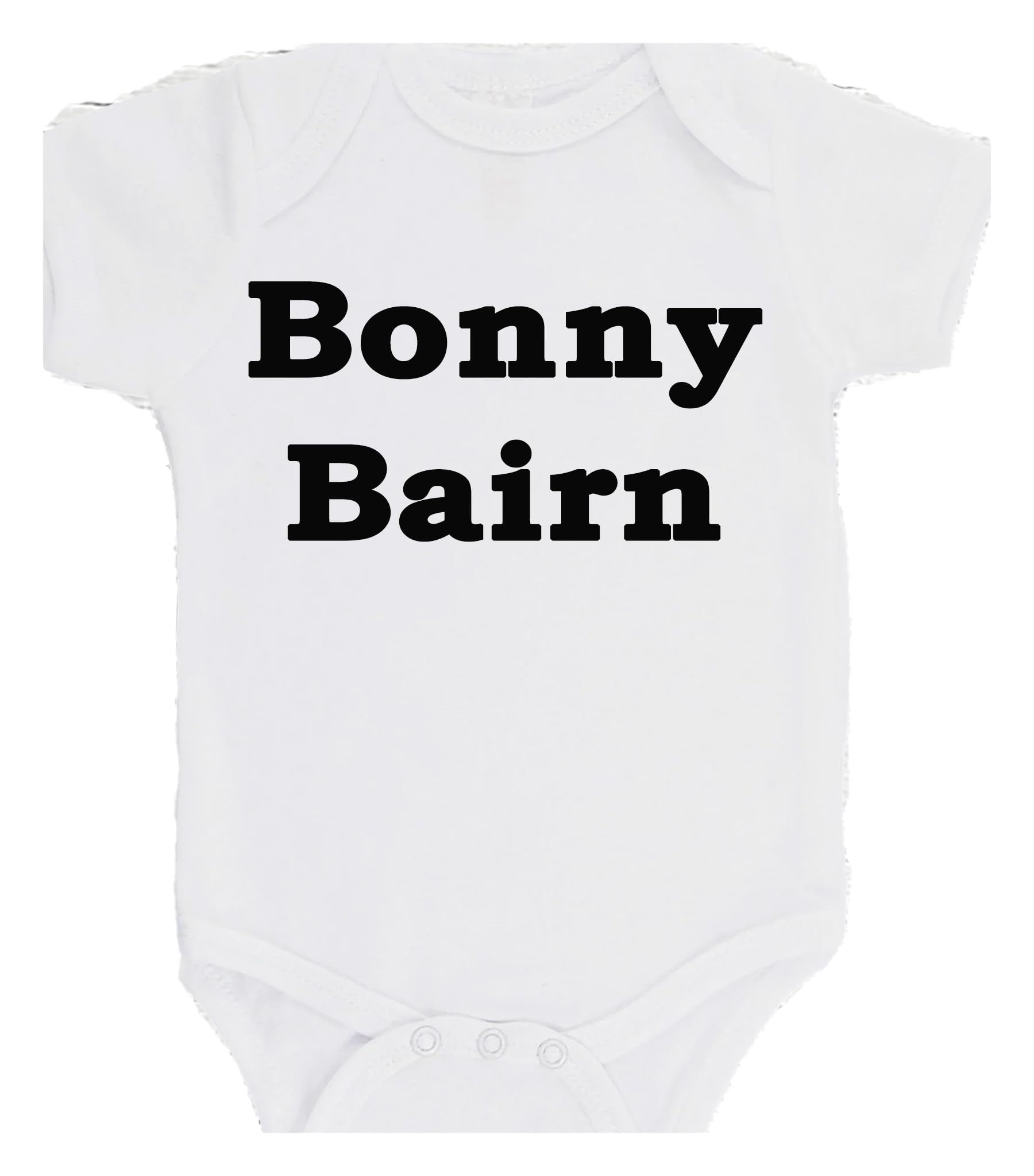 Bonny Bairn Baby Bodysuit Funny Geordie Boys Girls Baby Bodysuit choice of colours