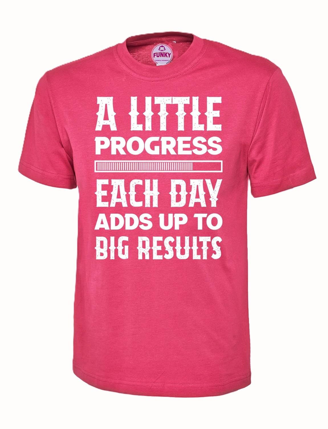 A Little Progress Each Day Inspirational Motivational T-Shirt, Graphic T-Shirt Design