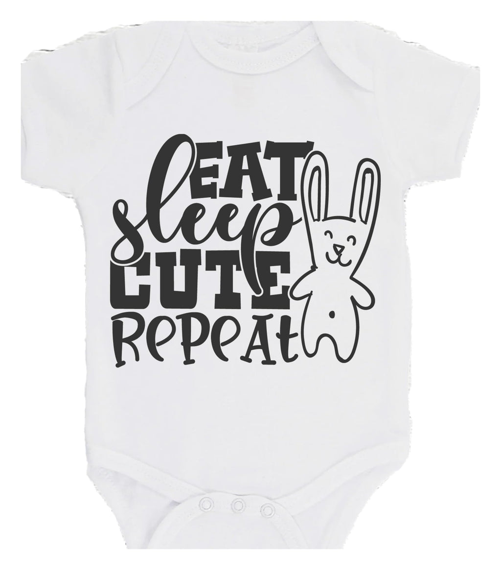 Eat Cute Repeat Bodysuit Gift Baby Bodysuit choice of colours