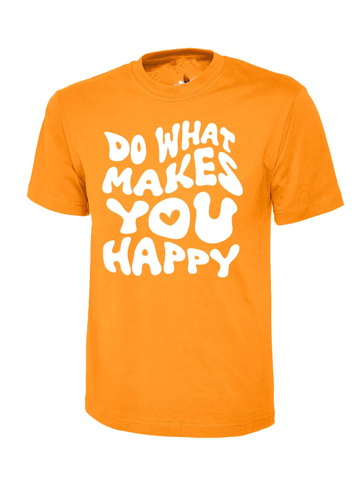 DO What Makes You Happy Inspirational Motivational T-Shirt, Graphic T-Shirt Design