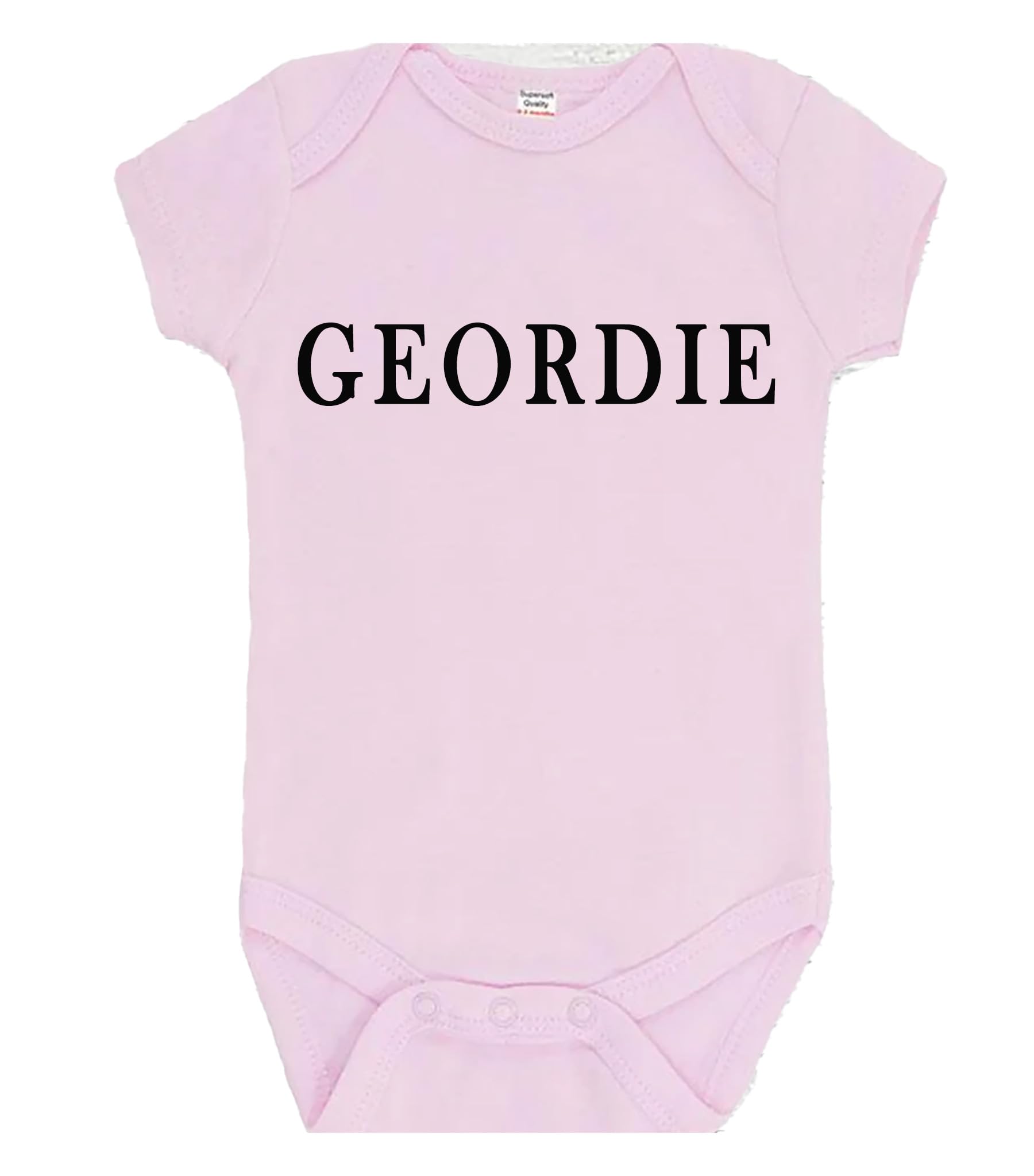 GEORDIE Baby Bodysuit Funny Geordie Boys Girls Baby Bodysuit choice of colours