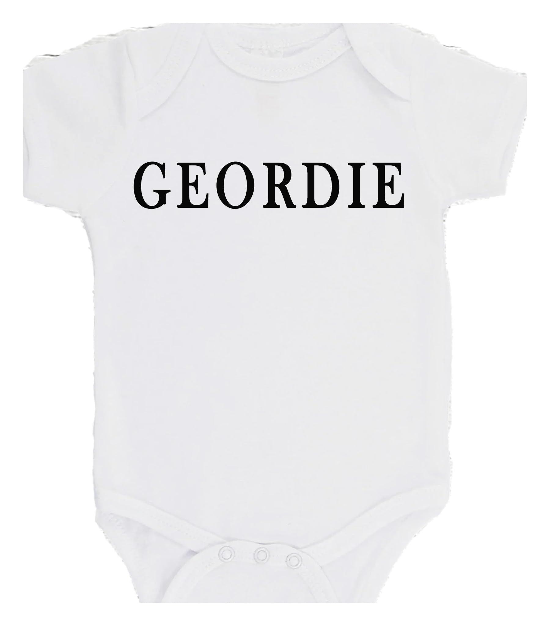 GEORDIE Baby Bodysuit Funny Geordie Boys Girls Baby Bodysuit choice of colours