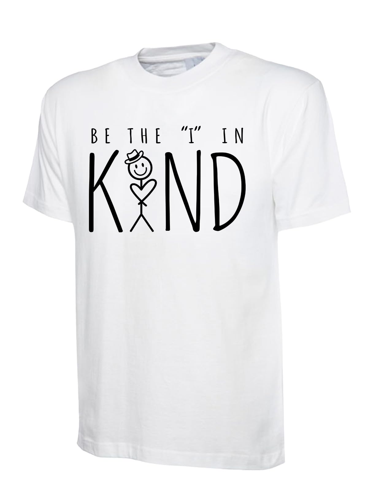BE THE I in Kind Inspirational Motivational T-Shirt, Graphic T-Shirt Design Choice of Colours