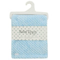 Baby Town 100% Polyester Waffle Wrap Sky Blue 75 x 90 cm