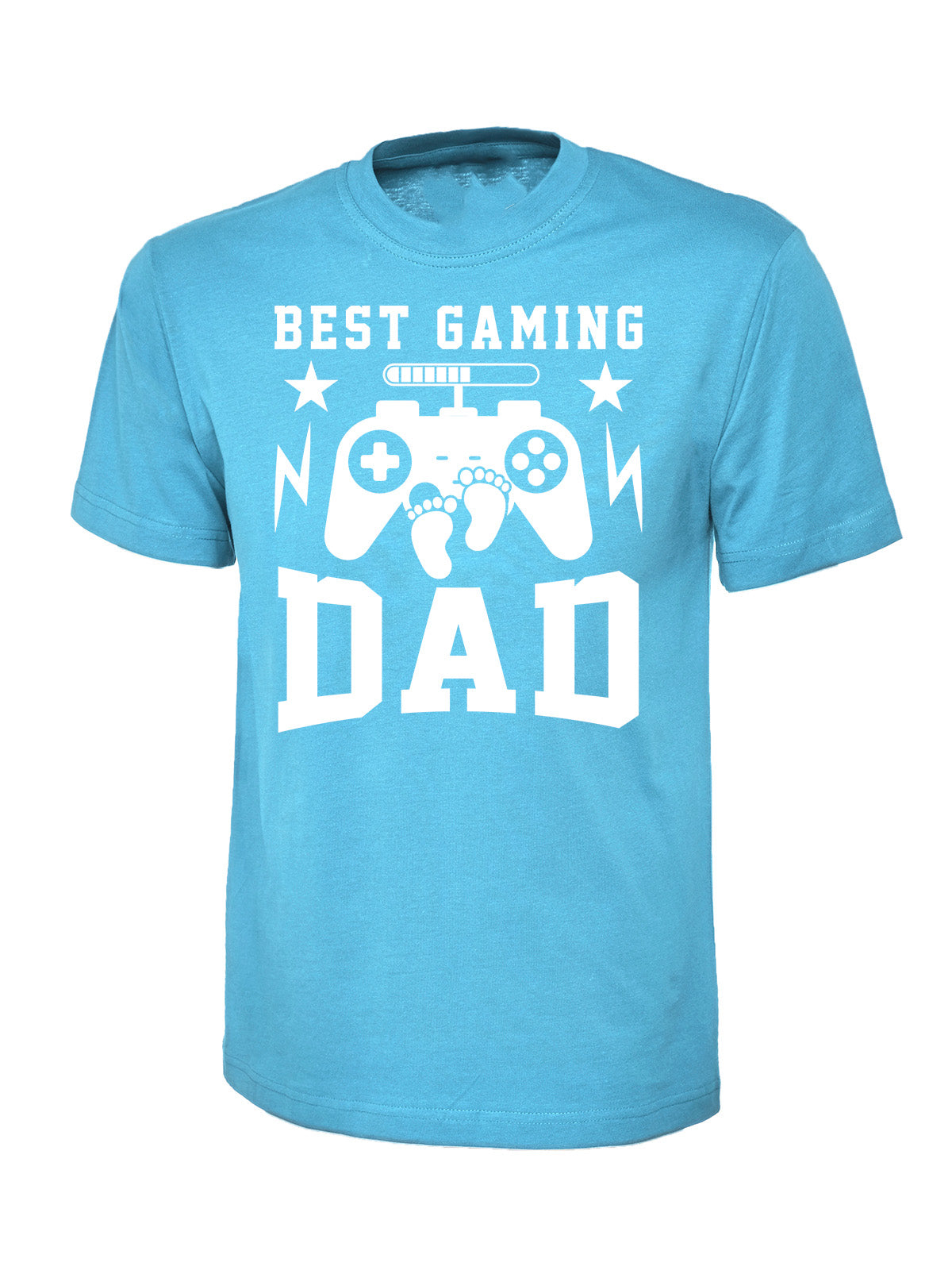 BEST GAMING DAD T-SHIRT  Graphic T-Shirt Design Choice Of Colours Gift for Dad