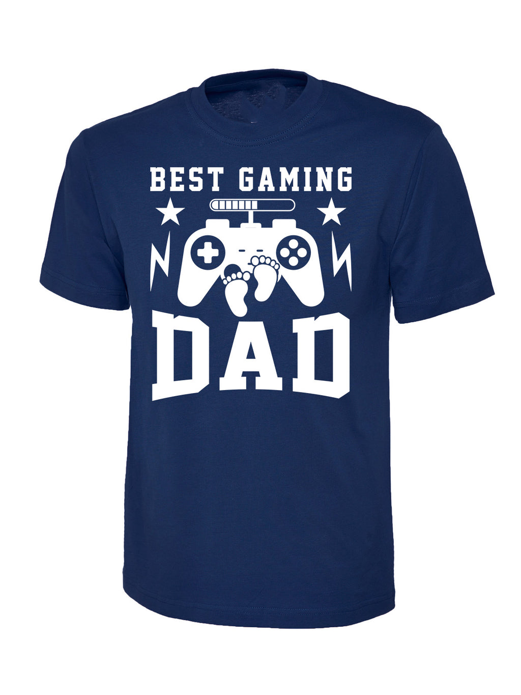 BEST GAMING DAD T-SHIRT  Graphic T-Shirt Design Choice Of Colours Gift for Dad