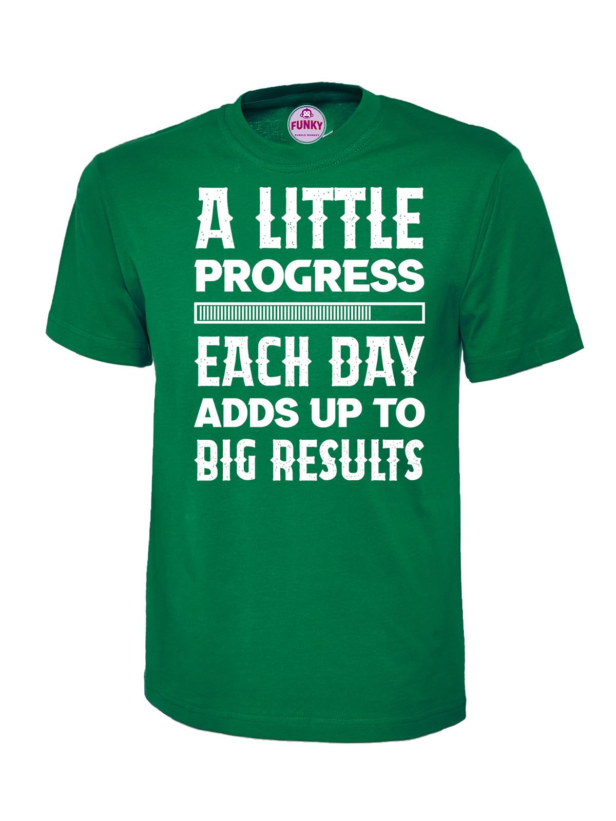A Little Progress Each Day Inspirational Motivational T-Shirt, Graphic T-Shirt Design