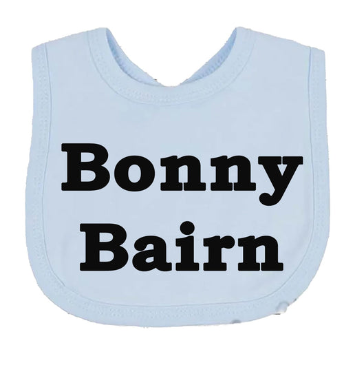 Bonny Bairn Funny Geordie Boys Girls Baby Bib choice of colours