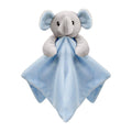 Baby Soft Touch Elephant Comforter Blanket, Security Blankie, Blue Pink White