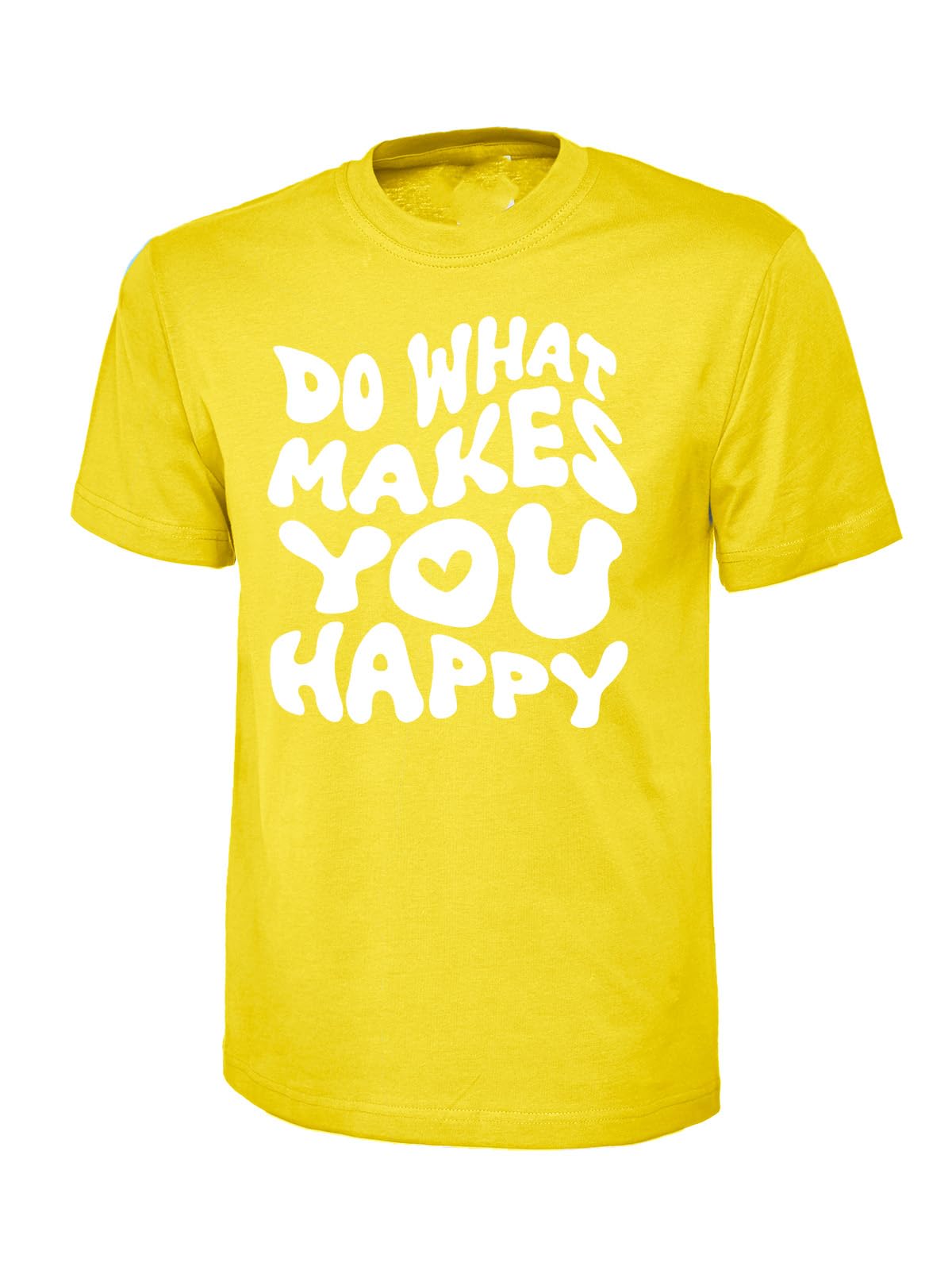DO What Makes You Happy Inspirational Motivational T-Shirt, Graphic T-Shirt Design