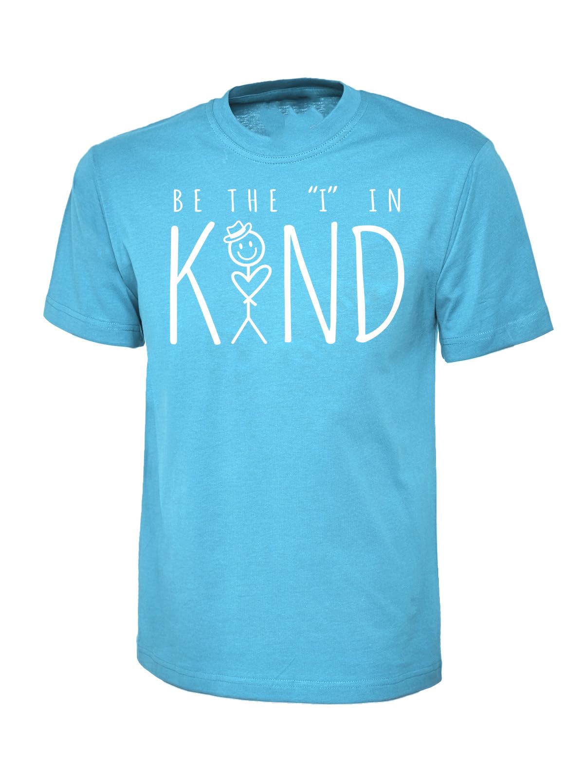 BE THE I in Kind Inspirational Motivational T-Shirt, Graphic T-Shirt Design Choice of Colours