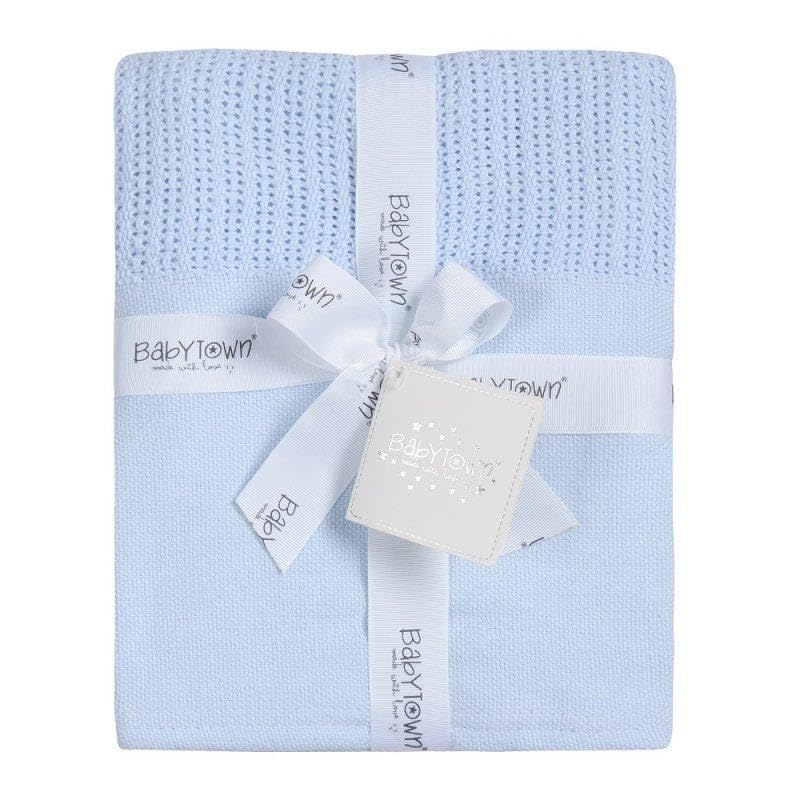 Personalised Embroidered Baby FEET Blanket for Boys FEET DESIGN