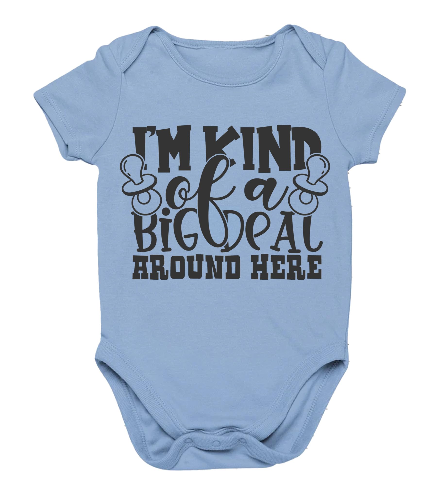 Im Kind Of A Big Deal Around Here Bodysuit GiftBaby Bodysuit choice of colours