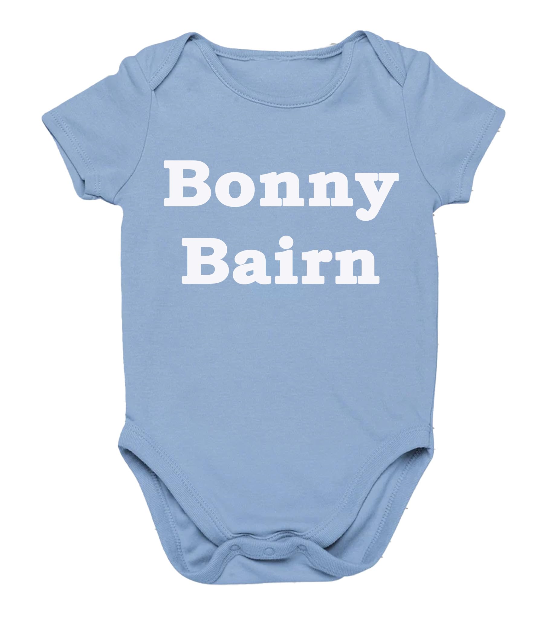 Bonny Bairn Baby Bodysuit Funny Geordie Boys Girls Baby Bodysuit choice of colours