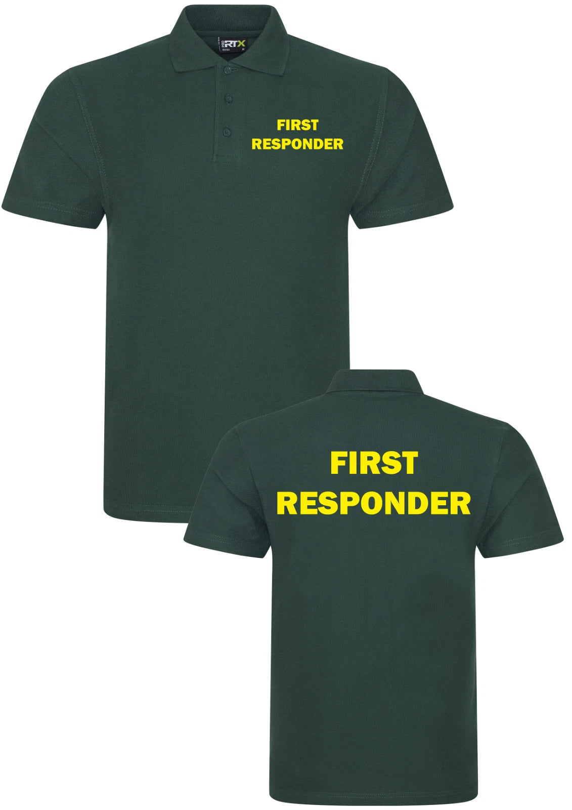 Medical First Responder POLO SHIRT WORKWEAR MEDICAL FIRST AID TOP UNISEX