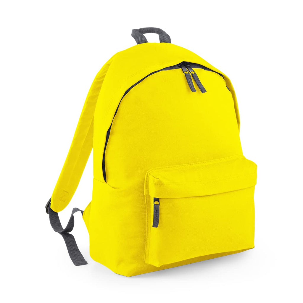 Classic Backpack with Front Pocket Yellow