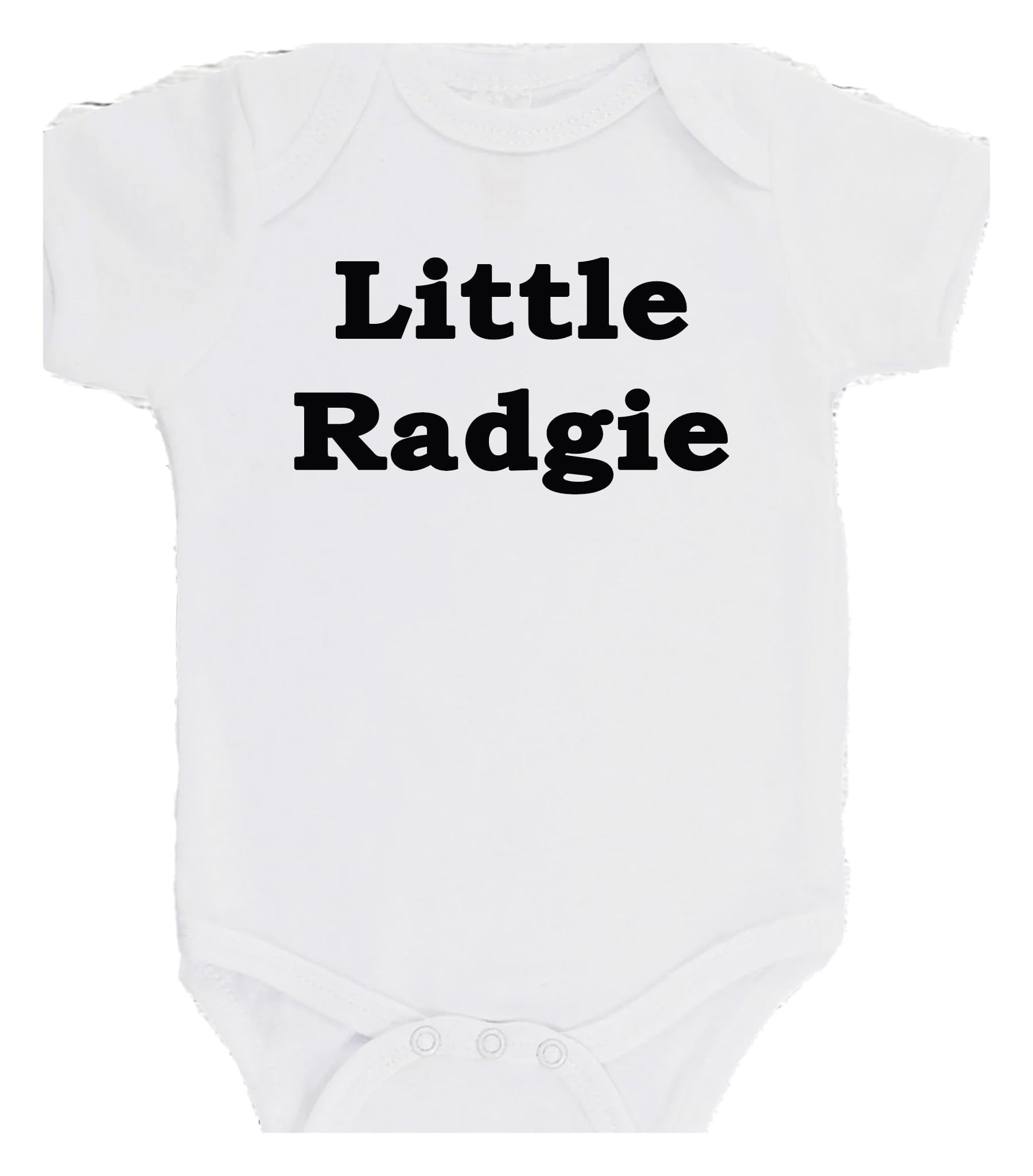 Little Radgie Baby Bodysuit Funny Geordie Boys Girls Baby Bodysuit choice of colours