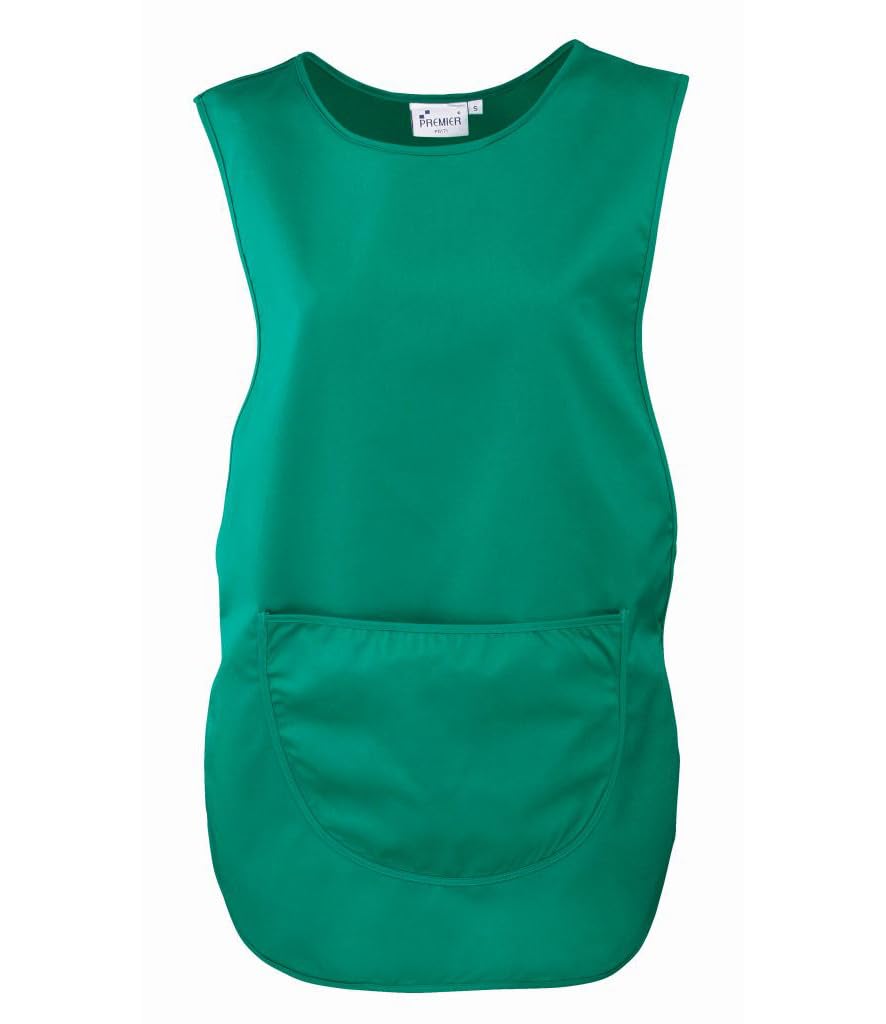 Personalised Custom Embroidered Ladies Pocket Tabard Workwear Bar Cleaning Apron Choice of colours