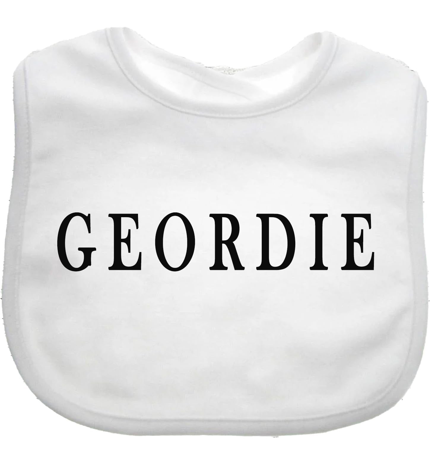 GEORDIE Baby Bib Funny Geordie Boys Girls Baby Bodysuit choice of colours
