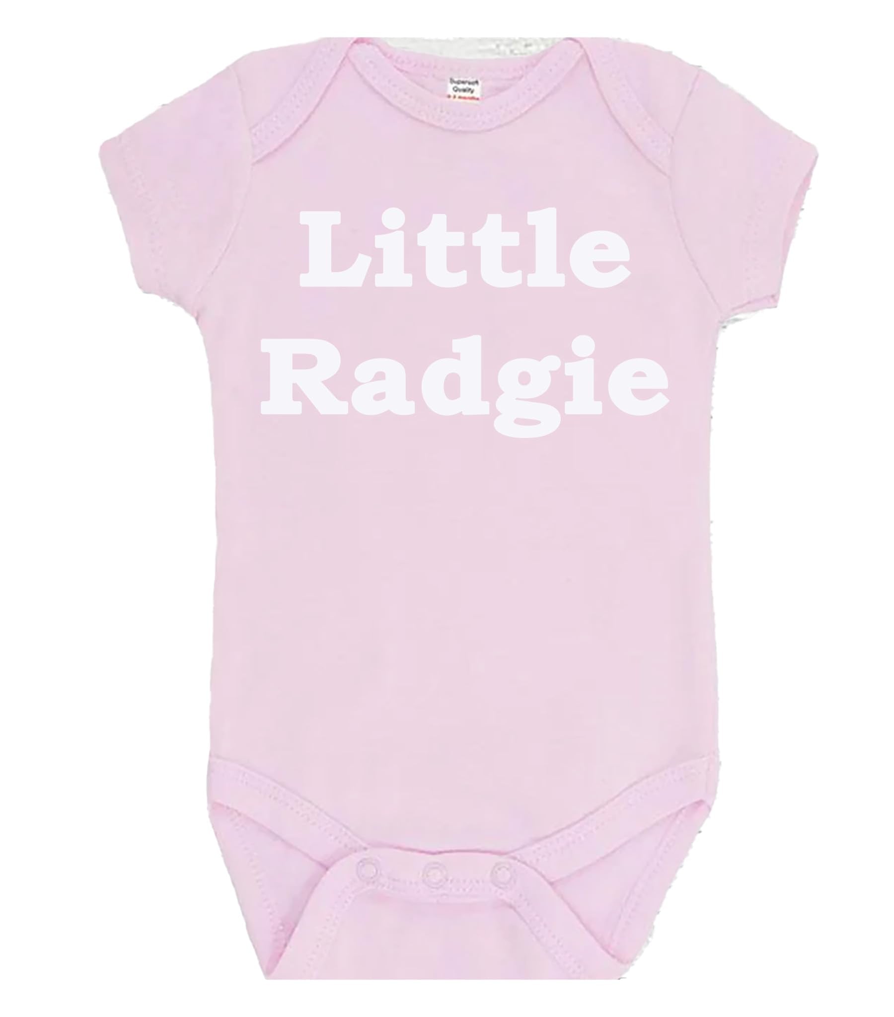 Little Radgie Baby Bodysuit Funny Geordie Boys Girls Baby Bodysuit choice of colours