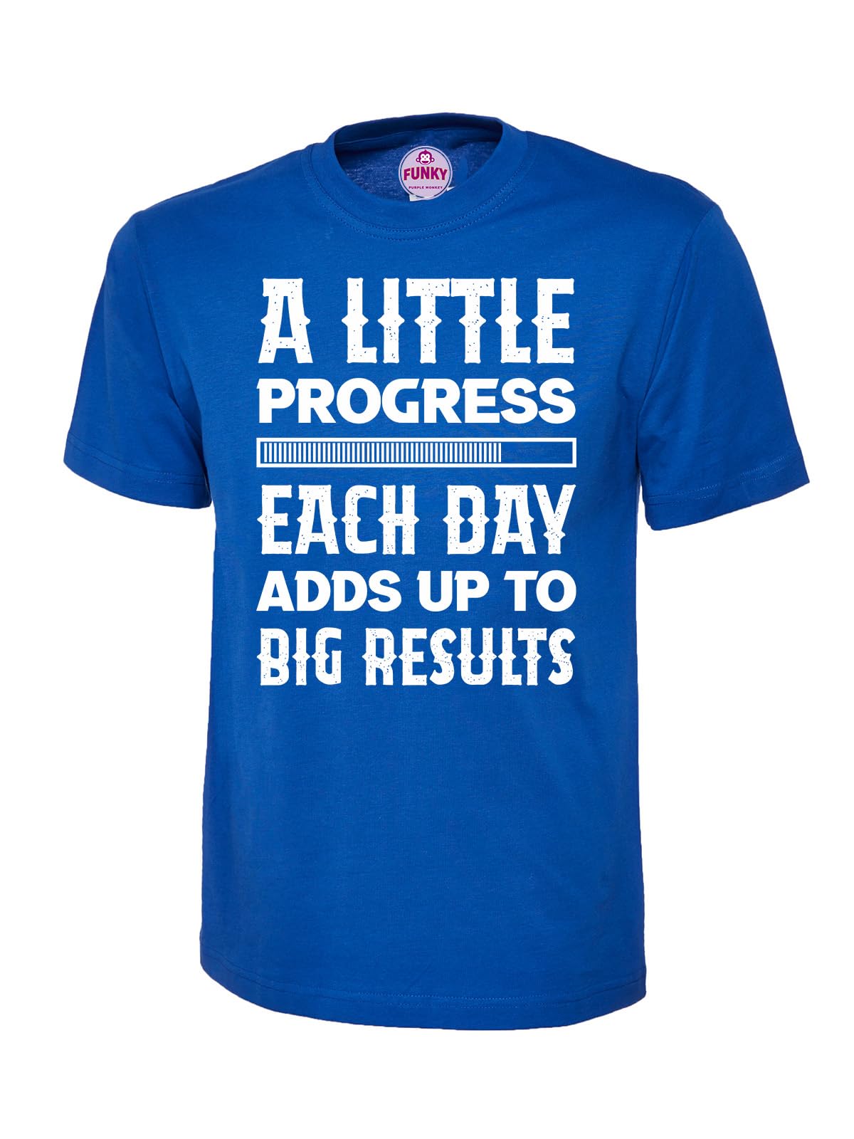 A Little Progress Each Day Inspirational Motivational T-Shirt, Graphic T-Shirt Design