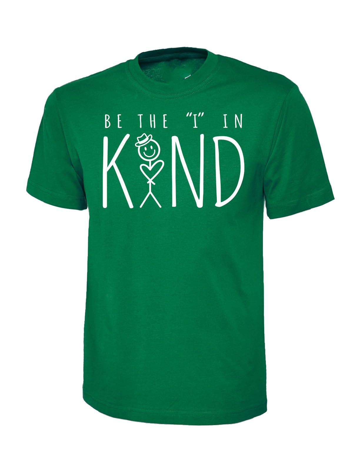 BE THE I in Kind Inspirational Motivational T-Shirt, Graphic T-Shirt Design Choice of Colours
