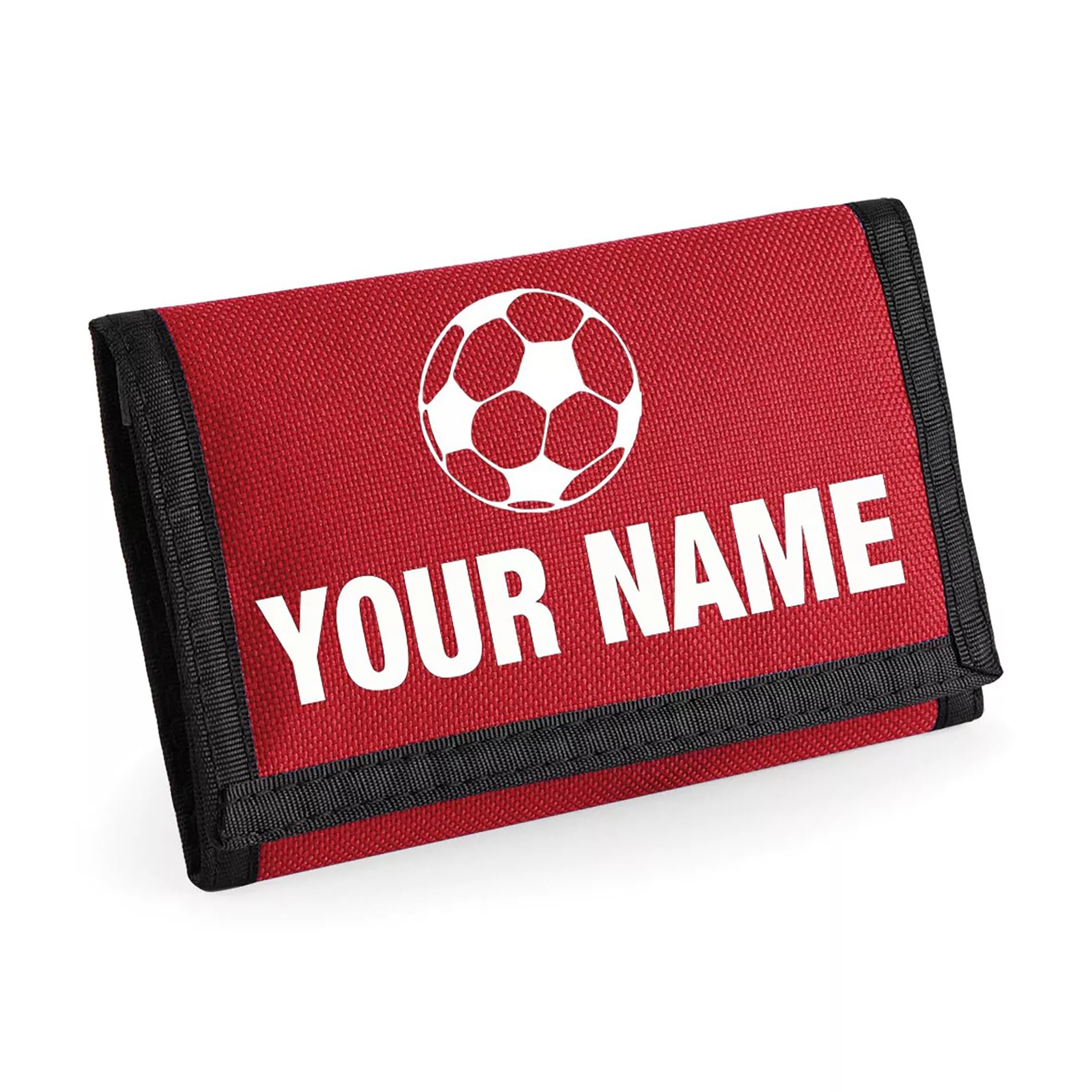 Mens Childs Wallet Personalised Football Wallet Mens Boys Girls
