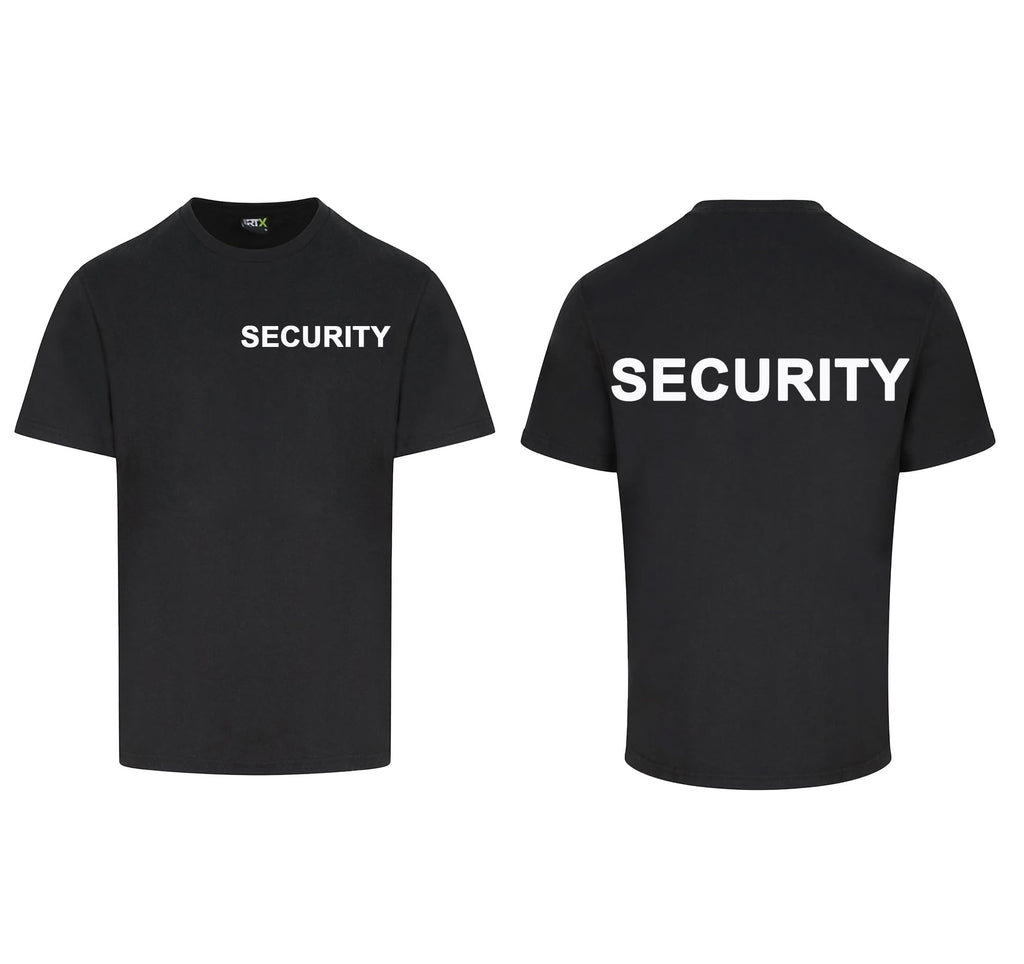 Security Work Wear Uniform Mens Womens T-Shirt