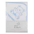 Watch Me Grow Baby Boys Teddy Hooded Towel, 70x70 cm