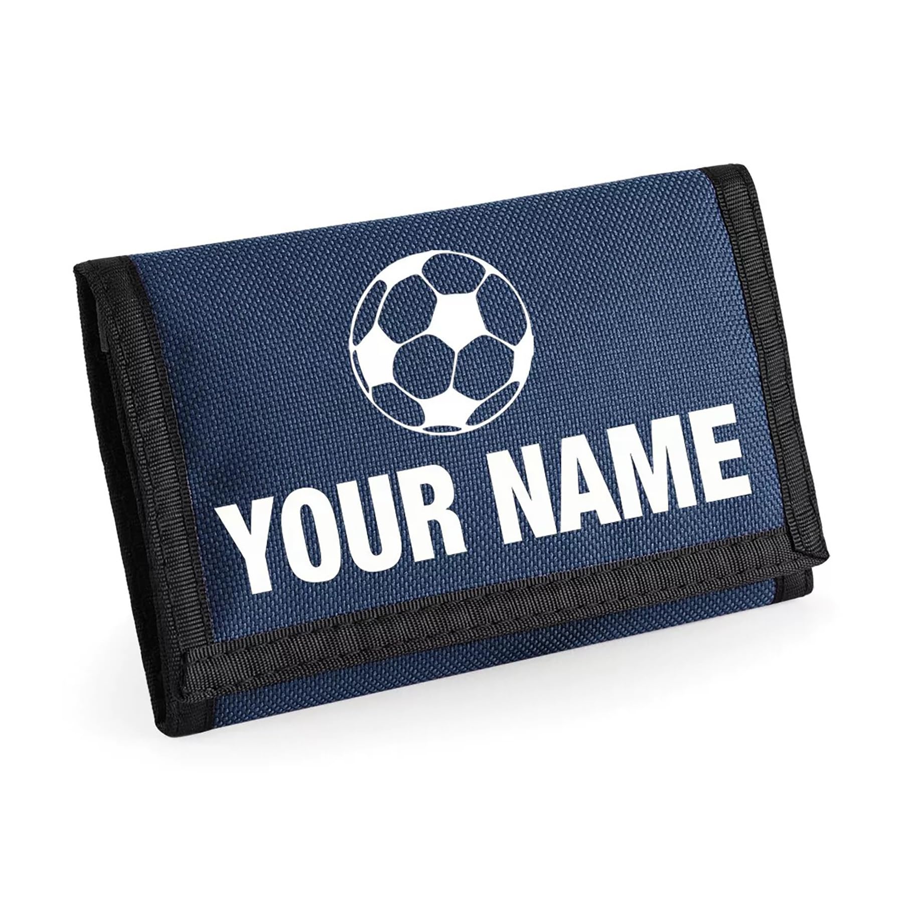 Mens Childs Wallet Personalised Football Wallet Mens Boys Girls